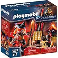 PLAYMOBIL Novelmore 70228 Maestro de Fuego Bandidos Burnham- Para Niños de 4 a 10 Años de Edad